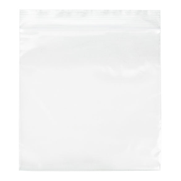 Druckverschlussbeutel Transparent 12.5x12.5cm PE 50 Mikron (100 Stück) [2PE55]