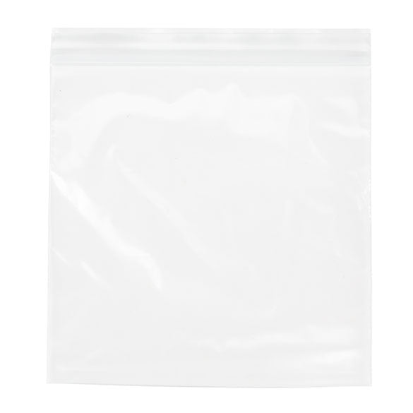 Druckverschlussbeutel Transparent 15x15cm PE 50 Mikron (100 Stück) [2PE66]