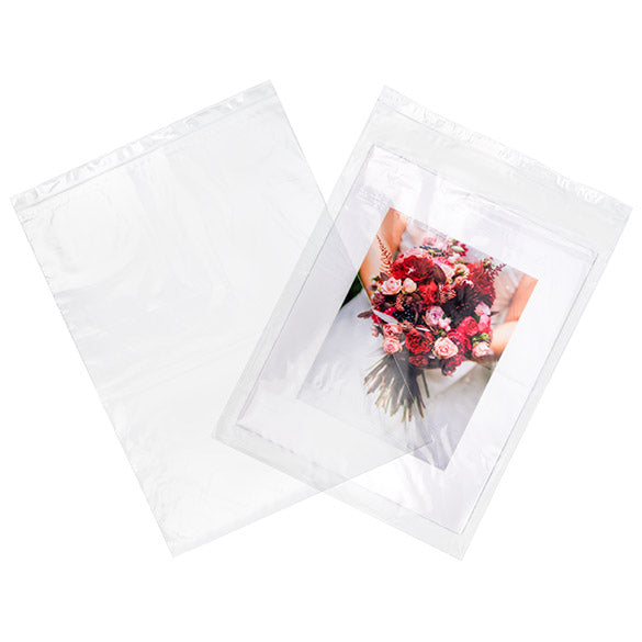 Druckverschlussbeutel Transparent 45.5x61cm PE 50 Mikron (25 Stück) [2PE1824]