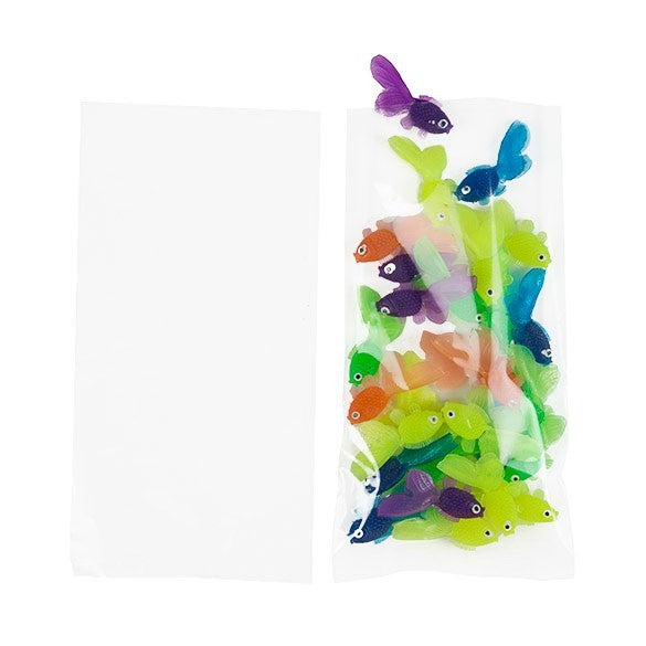 Plastikbeutel 10.2x20.3cm Transparent (PP) (100 Stück) [FP1H48]