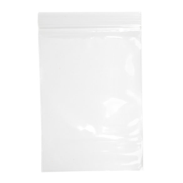 Druckverschlussbeutel 12,5x18cm Kristallklar PP 50 Mikron (100 Stück) [ZC57]