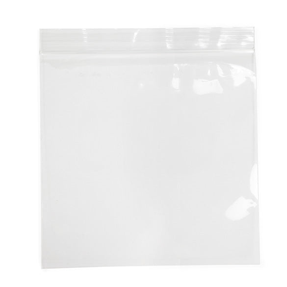 Druckverschlussbeutel 15x15cm Kristallklar PP 50 Mikron (100 Stück) [ZC66]