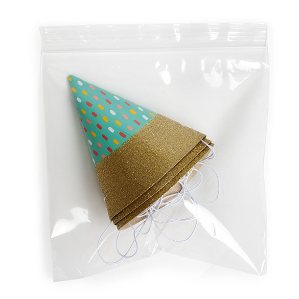 Druckverschlussbeutel 15x15cm Kristallklar PP 50 Mikron (100 Stück) [ZC66]