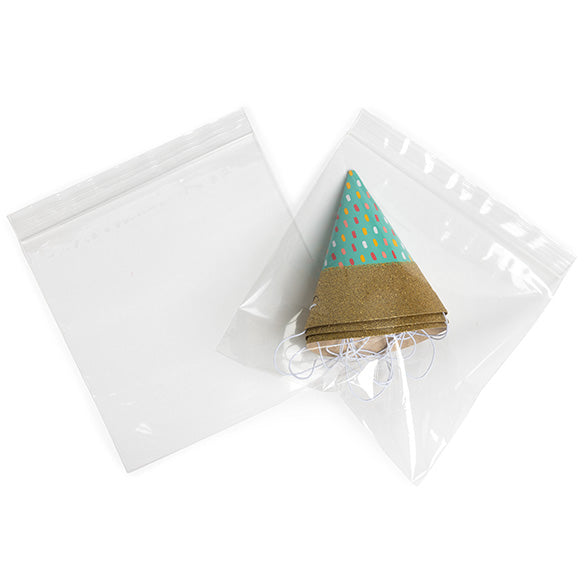 Druckverschlussbeutel 15x15cm Kristallklar PP 50 Mikron (100 Stück) [ZC66]