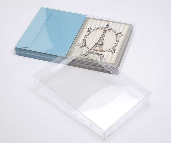Klarsichtschachteln 18.7x1.6x26.8cm Transparent (25 Stück) [FB183]