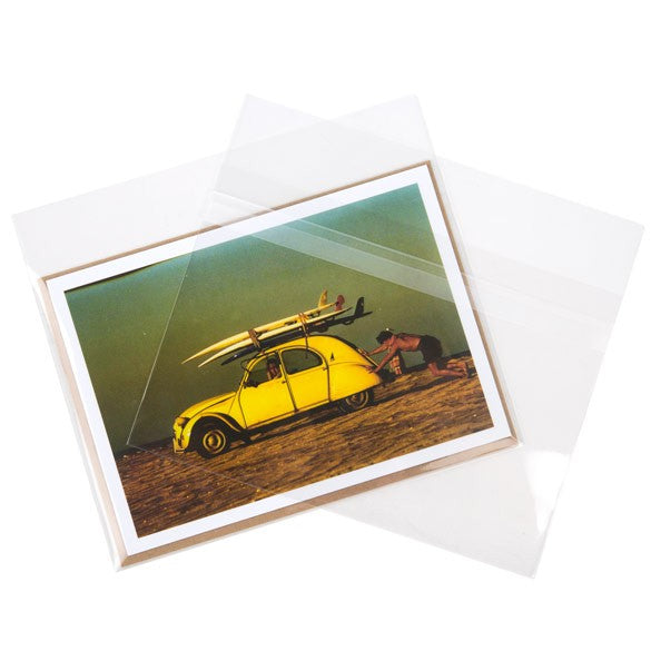 Klappenbeutel 18.9x13.4cm Hochtransparent (100 Stück) [B5PC]