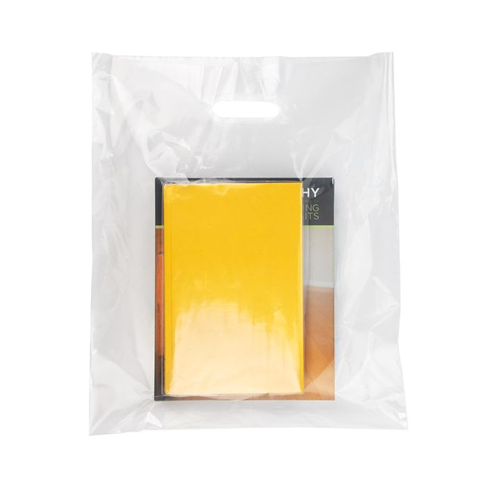 Handle Bag Clear 2.25 Mil, 20% Recycled Content 38,1x45,7cm