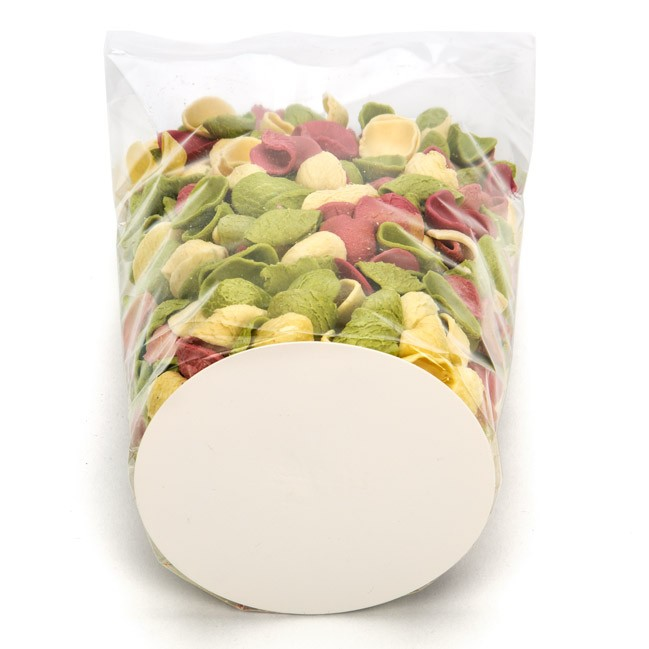 Plastikbeutel Runde Boden 10,2x25,4cm 40 Mikron und mit Bodenblatt (50 Stück) [RPBG4]