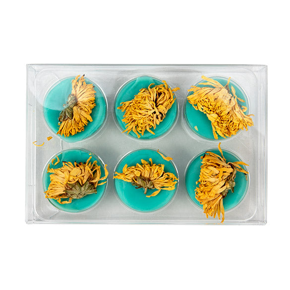 Clear Artisan Candy Box Set, Round Insert 7x2.1x10.3 cm (25 pieces) [CNDYR274]