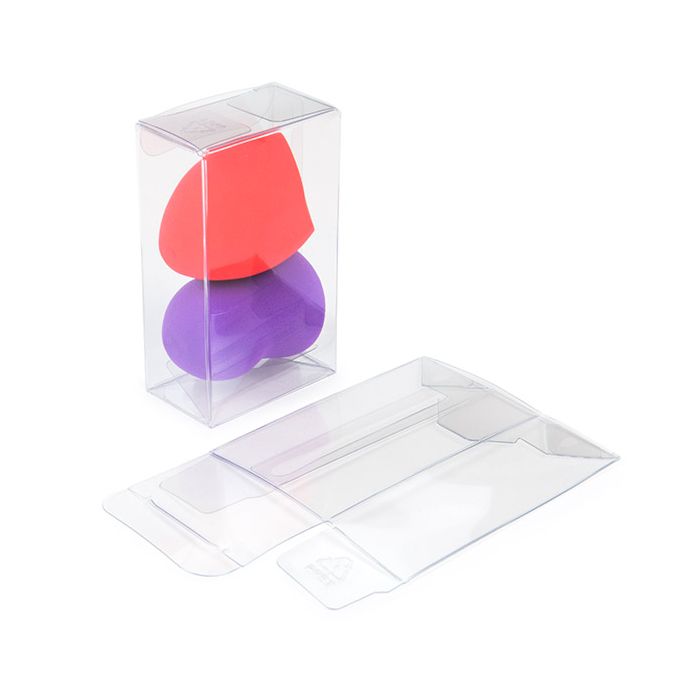 Klarsichtschachteln rPET 5.4x3.2x9.2 cm mit Automatikboden (25 Stück) [FPLB188R]