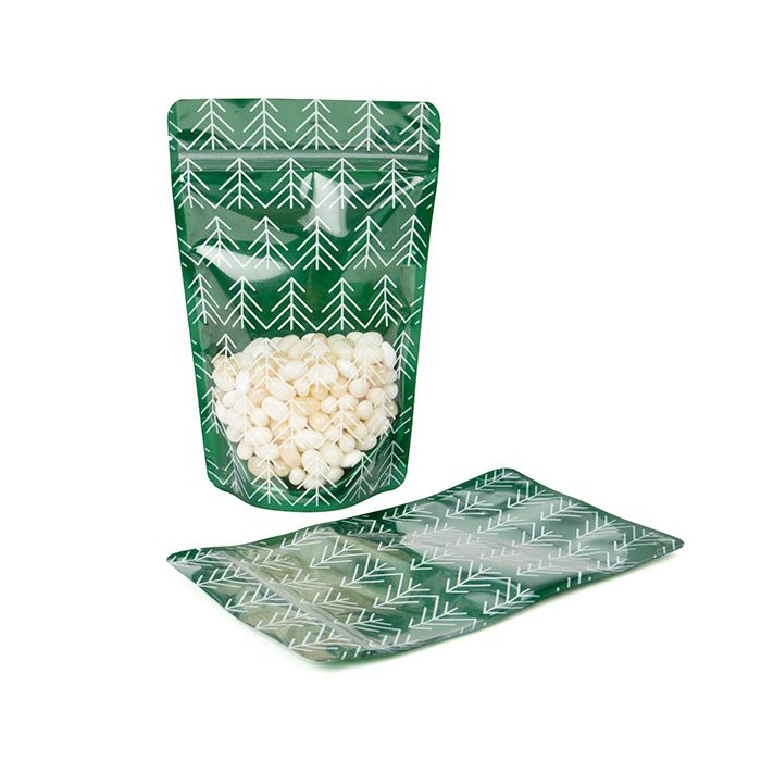 Standbodenbeutel Bäume Saisonal 13x7.9x20.6 cm (25 Stück) [ZBGW3T]