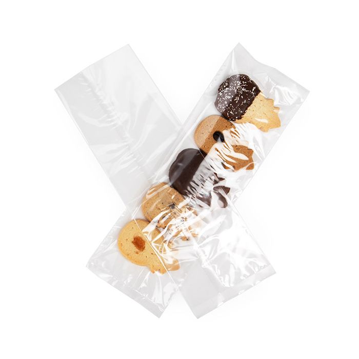 Plastikbeutel 8,6x26 cm Verschweißbar durch Hitze (100 Stück) [SFB310]