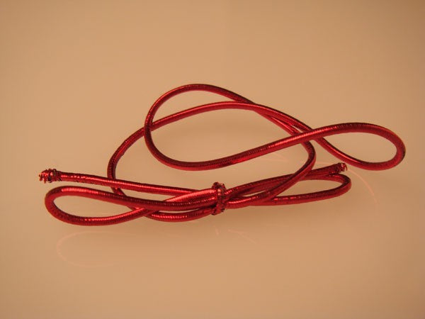 Dekogummi Metallisch Rot - 40.5cm (50 Stück) [16MR]