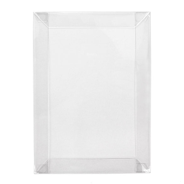 Deckel Transparent & Faltbar 12.5x1.6x17.3cm (25 Stück) [BT2]