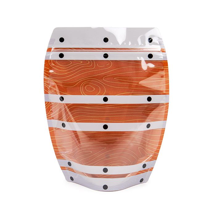 Standbodenbeutel Fassform 16,5x7,6x20,3 cm (100 Stück) [SP7BAZ]