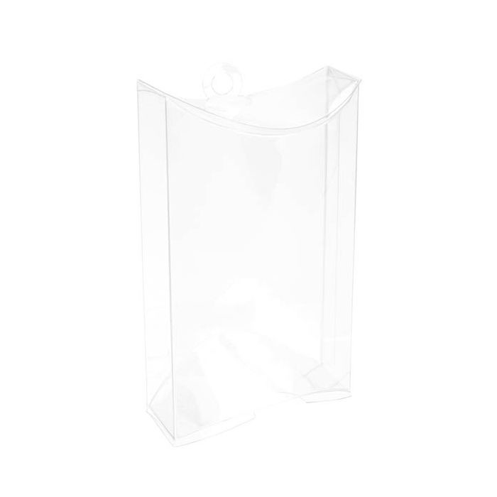 Kissenschachteln Selbststehend Transparent 7.6x5.1x2.5x12.7cm mit Aufhängeloch (25 Stück) [SPB223]