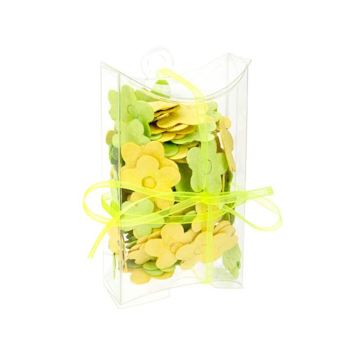 Kissenschachteln Selbststehend Transparent 6.4x4.4x2.2x10.2cm mit Aufhängeloch (25 Stück) [SPB224]