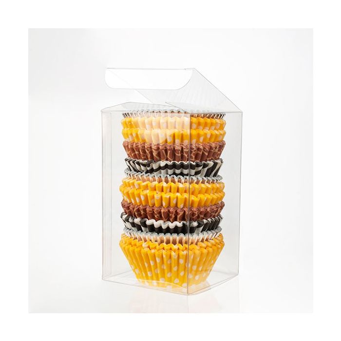 Klarsichtschachteln 7.6x7.6x12.7cm Transparent (50 Stück) [VB299]