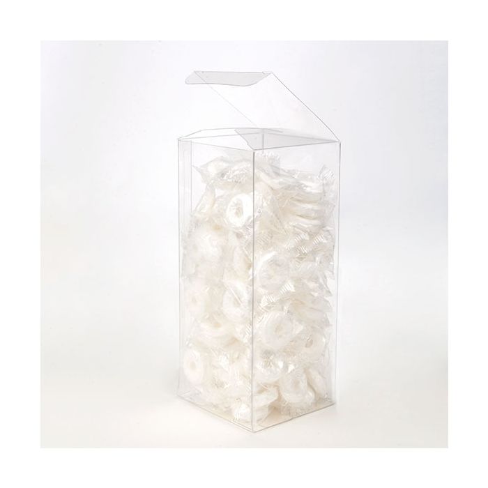 Klarsichtschachteln 7.6x7.6x17.8cm Transparent (50 Stück) [VB300]