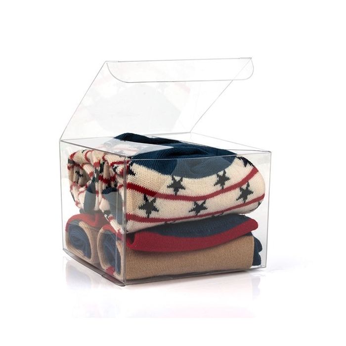 Klarsichtschachteln 10.2x10.2x7.6cm Transparent (50 Stück) [VB303]