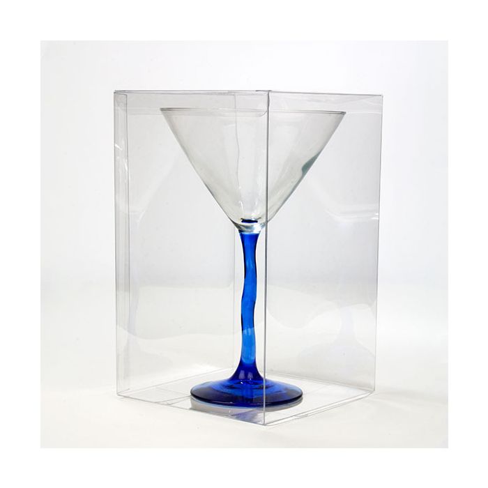 Klarsichtschachteln 12.7x12.7x20.3cm Transparent (50 Stück) [VB310]