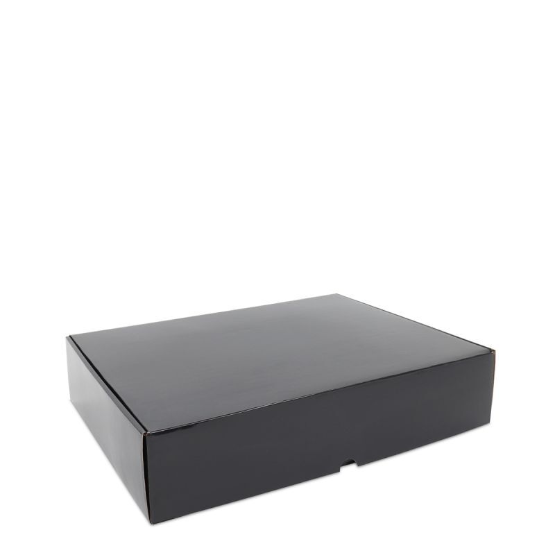 Versandkartons 41.5x30.5x8.5cm Schwarz (50 Stück) [FP-VPD004]