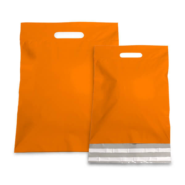 Kunststoff-Versandtaschen 30x40+7cm Orange (250 Stück) [FP-VZQ031]