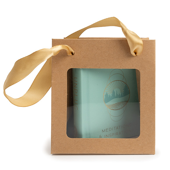 Geschenkbeutel Kraft mit Sichtfenster 10,2x7x11,4 cm (10 Stück) [GMBW1K]