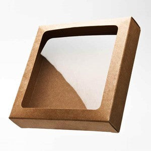 Pappschachteln mit Sichtfenster 11.4x2.2x14.9cm (25 Stück) [WKR247]