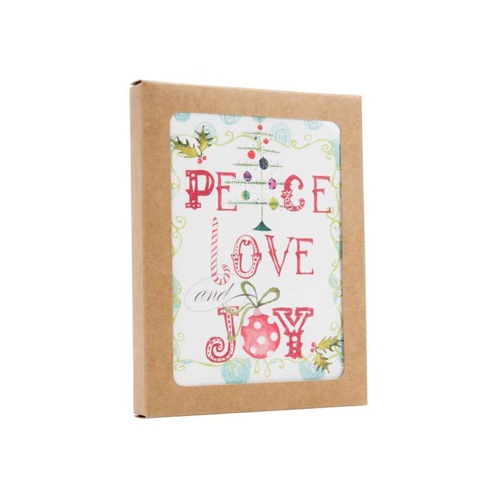 Pappschachteln Kraft Braun mit Fenster 11.5x1.5x15cm (25 Stück) [WKRG3]