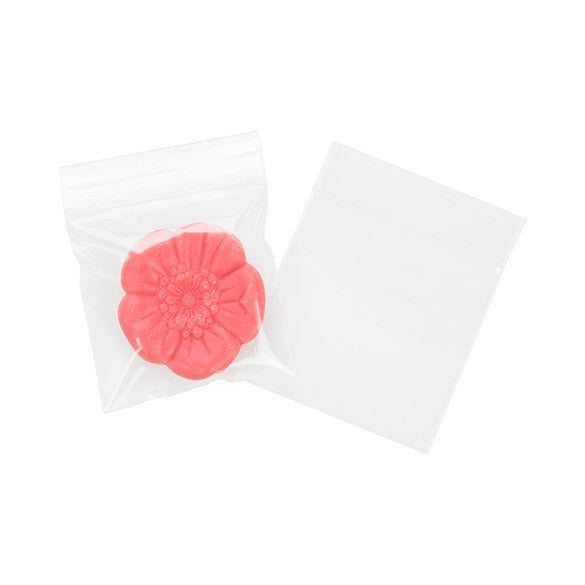 Druckverschlussbeutel 6.5x6.5cm Transparent PP 75 Mikron (100 Stück) [Z3C2H2H]