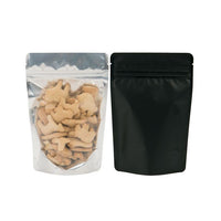 Stand Up Pouches Transparent/Black 13x8x20.5cm | 113 grams