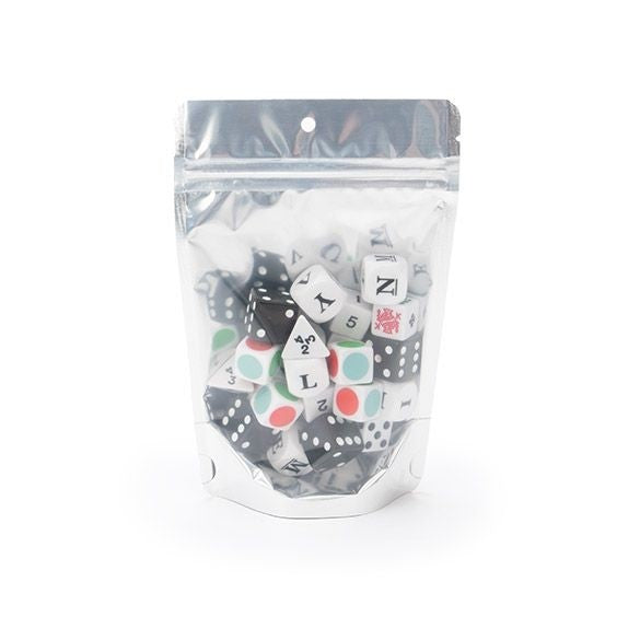 Standbodenbeutel Transparent/Schwarz 12x7.5x18.5cm | 110 Gramm mit Aufhängeloch (100 Stück) [ZBGB46H]