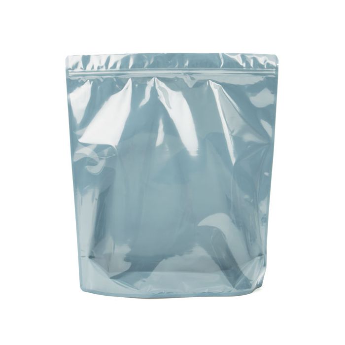 Standbodenbeutel Transparent/Mattschwarz 30.5x12.7x37.5cm (50 Stück) [ZBGB8]