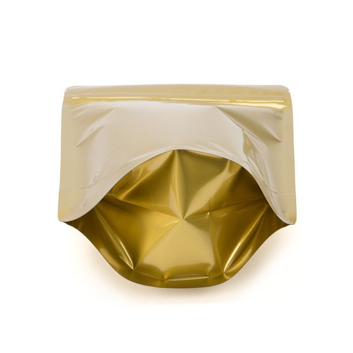 Standbodenbeutel Gold 14.9x8.9x23.2cm | 310 Gramm (100 Stück) [ZBGM7G]