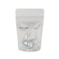 Stand Up Pouches Transparent/White 11.9x7.4x18.4cm | 114 grams