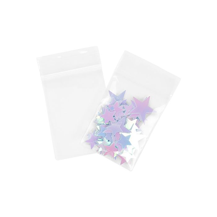 Grip Seal Bags 4x5cm Crystal Clear PP 50 micron