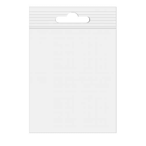 Druckverschlussbeutel mit Euroloch 18x23 Transparent PP 50 Mikron (100 Stück) [ZE79]
