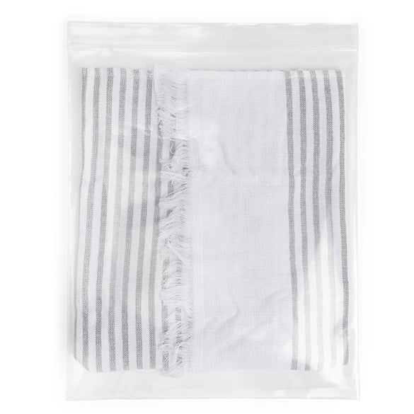 Druckverschlussbeutel Transparent 25.5x30.5cm PE 150 Mikron (100 Stück) [6PE1012]