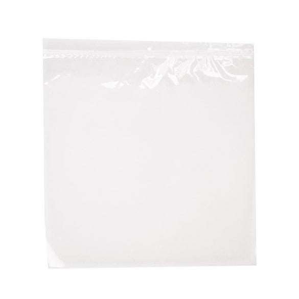 Druckverschlussbeutel mit Euroloch 33x33cm Transparent PP 50 Mikron (100 Stück) [ZR1313]