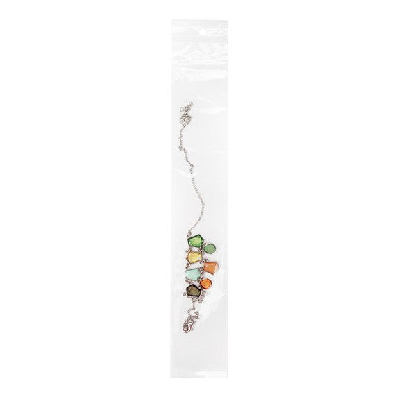 Druckverschlussbeutel mit Euroloch 5x30.5cm Transparent PP 50 Mikron (100 Stück) [ZR212]