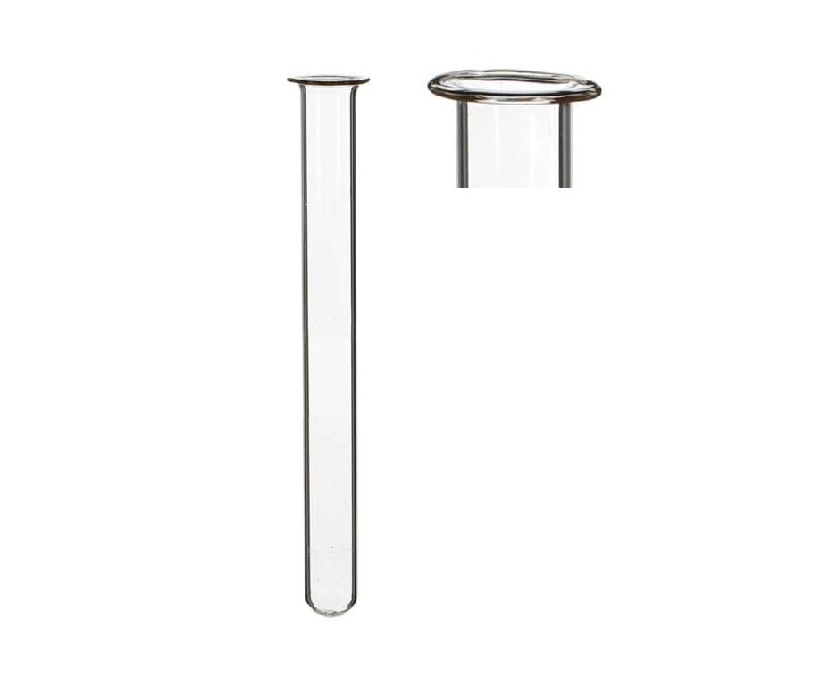 Glass Test tube 1.5cm diameter 10cm high, with ring