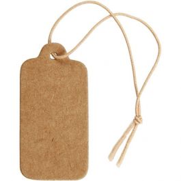 Etikett Hellbraun 1.5x3cm (100 Stck.) [HOB01271]