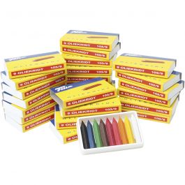 Ölkreide, Sortierte Farben, 25x9 Stk/ 1 Pck [HOB-41021074]