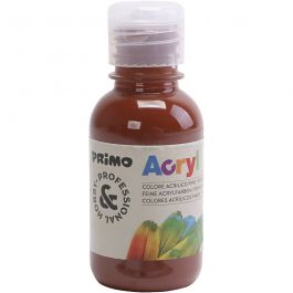 PRIMO Acrylfarbe in ausgezeichneter Qualität, Braun, 125 ml/ 1 Fl. [HOB-638374]
