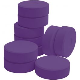 Wasserfarben, Violett, H 19 mm, D 57 mm, 10 Stk/ 1 Pck [HOB-627244]