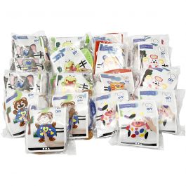 Funny Friends - Sortiment, 18 Set/ 1 Pck [HOB-100709]
