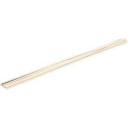 Holzstäbe rund, L 60 cm, D 6 mm, 10 Stk/ 1 Pck [HOB-109100]