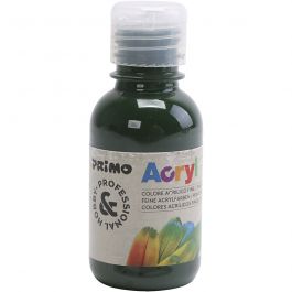 PRIMO Acrylfarbe in ausgezeichneter Qualität, Dunkelgrün, 125 ml/ 1 Fl. [HOB-638366]