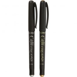 Kalligrafie-Marker, Dicke 2.4 mm, 2 Stk/ 1 Pck [HOB-14198]
